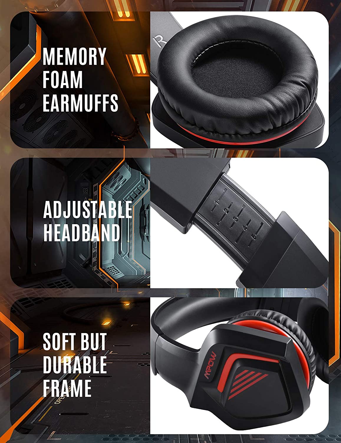 Mpow BH502 Gaming Headset