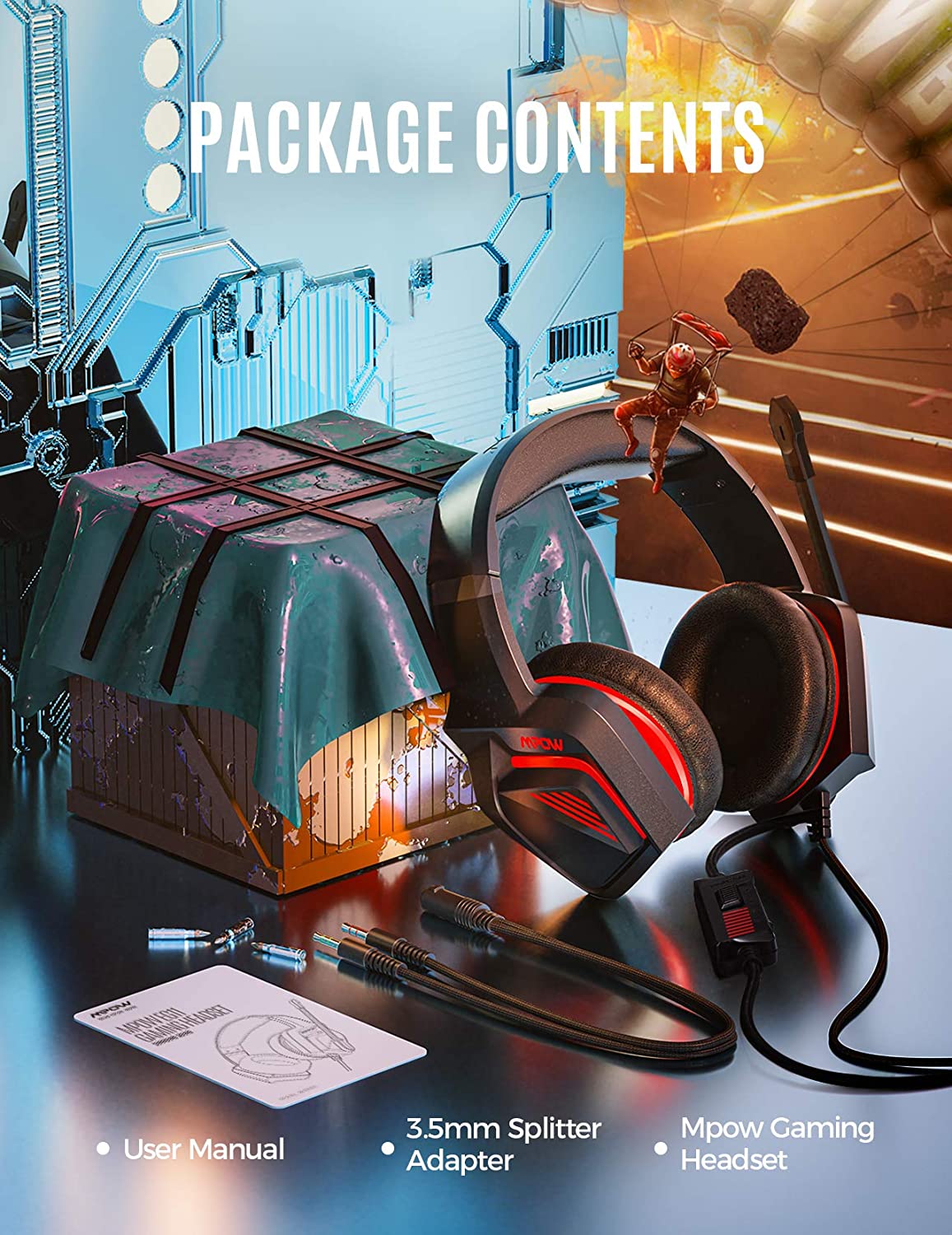 Mpow BH502 Gaming Headset