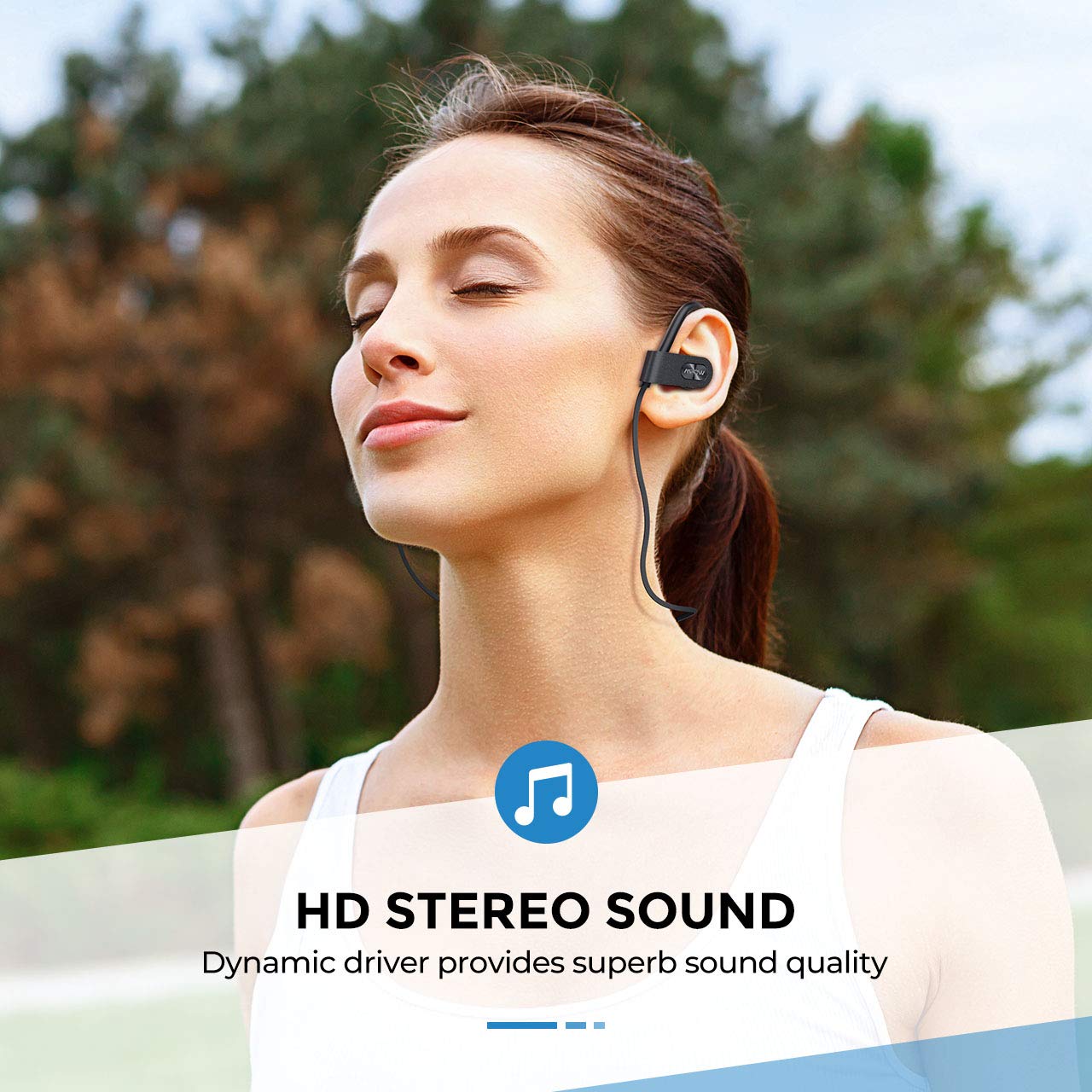 MPOW Flame2 Bluetooth 5.0 Wireless Earbuds